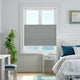 Colorized DuoShade Top Down/Bottom Up Nickel Grey Thermal Blind 2733