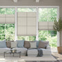 Colorized DuoLight Top Down/Bottom Up Mosaic Warm Grey Thermal Blind 2755