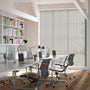 ColorizedZoom Contract Metropolis PVC Cool Grey Vertical Blind 2848