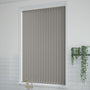 ColorizedZoom Metropolis PVC Pewter Vertical Blind 2857