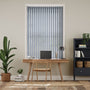 Colorized Concordia Nimbus Blue Vertical Blind 2880