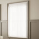ColorizedZoom Diamond Mosaic White Vertical Blind 2889