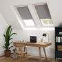 ColorizedZoom Expressions Dark Grey Blackout Blind for DAKSTRA®/RoofLITE® Windows 2903