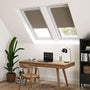 ColorizedZoom Elements Brown Blackout Blind for DAKSTRA®/RoofLITE® Windows