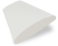 ColorizedSwatch San Jose Premium Cotton White Shutter Blinds sample image 3048