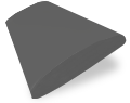 ColorizedSwatch San Jose Premium Asphalt Grey Shutter Blinds sample image 3047