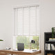 ColorizedZoom Metropolitan Snow & Parchment Wooden Blind - 50mm Slat 3111