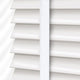 ColorizedPLA Metropolitan Soft Gloss White & Snow Wooden Blind - 50mm Slat 3114