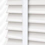 ColorizedPLA Metropolitan Soft Gloss White & Snow Wooden Blind - 50mm Slat 3114