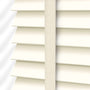 ColorizedPLA Metropolitan Vanilla & Oatmeal Wooden Blind - 50mm Slat 3117