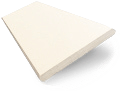 ColorizedSwatch Metropolitan Vanilla Wooden Blind - 50mm Slat sample image 3135