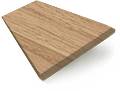 ColorizedSwatch Metropolitan Classic Oak Wooden Blind - 50mm Slat sample image 3136