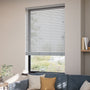 ColorizedZoom Urban Grey Faux Wood Blind - 50mm Slat 3161
