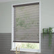 ColorizedZoom Steeple Grey Faux Wood Blind - 50mm Slat 3172