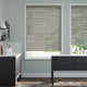 Colorized Smokey Ash Faux Wood Blind - 50mm Slat 3160