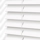ColorizedPLA Alto White Faux Wood Blind - 50mm Slat 3163