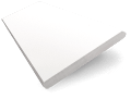 ColorizedSwatch Alto White Faux Wood Blind - 50mm Slat sample image 3163