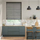 Colorized Graphite Grain Faux Wood Blind - 50mm Slat 3168