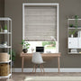 Colorized Grey Silver Grain Faux Wood Blind - 50mm Slat 3169