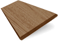 ColorizedSwatch Chestnut Faux Wood Blind - 50mm Slat sample image 3153