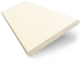 ColorizedSwatch Buttermilk Faux Wood Blind - 50mm Slat sample image 3152