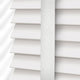 ColorizedPLA Soft Gloss White & Snow Wooden Blind - 50mm Slat 3174