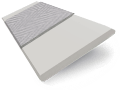 ColorizedSwatch Thunder Grey & Stone Wooden Blind - 50mm Slat sample image 3175