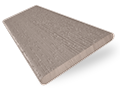 ColorizedSwatch Cosmopolitan Nova Grey Wooden Blind - 50mm Slat sample image 3190