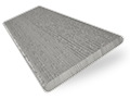 ColorizedSwatch Cosmopolitan Seattle Grey Wooden Blind - 50mm Slat sample image 3191
