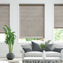 Colorized Cosmopolitan Tranquil Grey Wooden Blind - 50mm Slat 3194