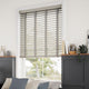ColorizedZoom Tampa Tonal Grey & Tin Faux Wood Blind - 50mm Slat 3217