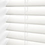 ColorizedPLA Atlanta Icy White Faux Wood Blind - 50mm Slat 3228