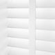 ColorizedPLA Brightest White and Glacial White Wooden Blind - 50mm Slat 8773