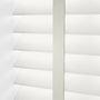 ColorizedPLA Chiffon White & Chic Grey Wooden Blind - 50mm Slat 3257