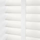 ColorizedPLA Chiffon White & Glacial White Wooden Blind - 50mm Slat 3259