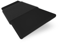 ColorizedSwatch Dark Storm & Noir Wooden Blind - 50mm Slat sample image 3260