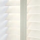ColorizedPLA Vintage White & Sage Wooden Blind - 50mm Slat 3270