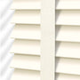ColorizedPLA Buttermilk & Ivory Faux Wood Blind - 50mm Slat 3276