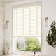 ColorizedZoom Buttermilk & Ivory Faux Wood Blind - 50mm Slat 3276