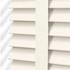 ColorizedPLA Eggshell & Ivory Faux Wood Blind - 50mm Slat 3279