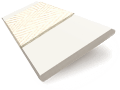ColorizedSwatch Eggshell & Ivory Faux Wood Blind - 50mm Slat sample image 3279