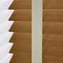 ColorizedPLA Macadamia Oak & Alabaster Wooden Blind - 50mm Slat 3293