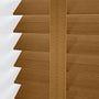 ColorizedPLA Macadamia Oak & Camel Wooden Blind - 50mm Slat 3294
