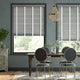 Colorized Ash Grey Grain & Chalk Faux Wood Blind - 50mm Slat 3296