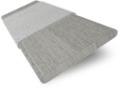 ColorizedSwatch Ash Grey Grain & Smoke Faux Wood Blind - 50mm Slat sample image 3297