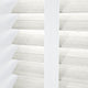 ColorizedPLA Chalk White Grain & Chalk Faux Wood Blind - 50mm Slat 3298