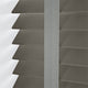 ColorizedPLA Cobblestone Grey & Smoke Faux Wood Blind - 50mm Slat 3301