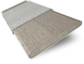ColorizedSwatch Grey Silver Grain & Warm Grey Faux Wood Blind - 50mm Slat sample image 3303