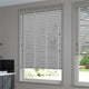 ColorizedZoom Harbour Grey & Smoke Faux Wood Blind - 50mm Slat 3306