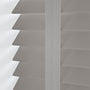 ColorizedPLA Pebble Grey & Smoke Faux Wood Blind - 50mm Slat 3308